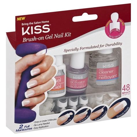 $4 dollar kiss nails kit.